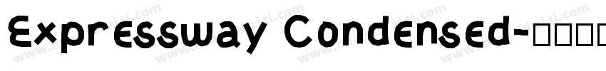 Expressway Condensed字体转换